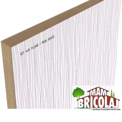 Preț special - Panou mdf rain white lucios 621