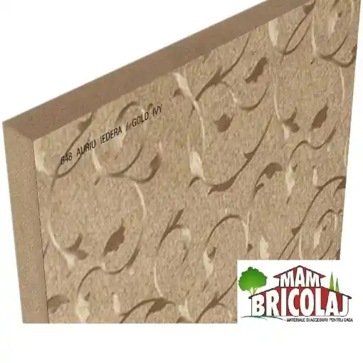 Panou MDF lucios auriu 648 - Ofertă exclusivă
