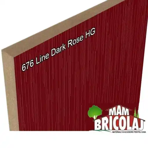 Panou MDF lucios rosu line 676 | Alegerea clienților