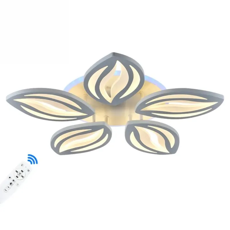 Preț special online | Lustra Cinci Petale Alba 120W model ACR-8045