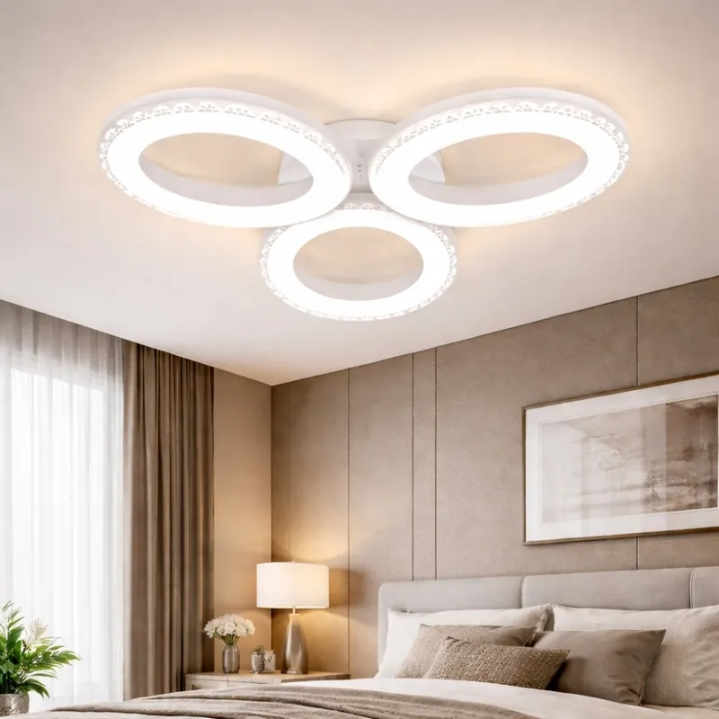 Lustra led 3 Ellipse 88W model ACR-8063RGB | Cumpărături sigure