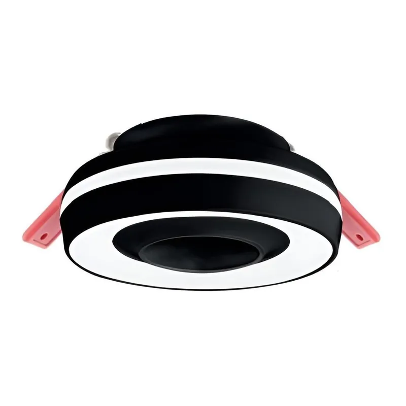 Rama spot LED Azer 1, rotunda, GU10, diametru 70mm, design modern (Negru) - Spoturi LED > | Premium