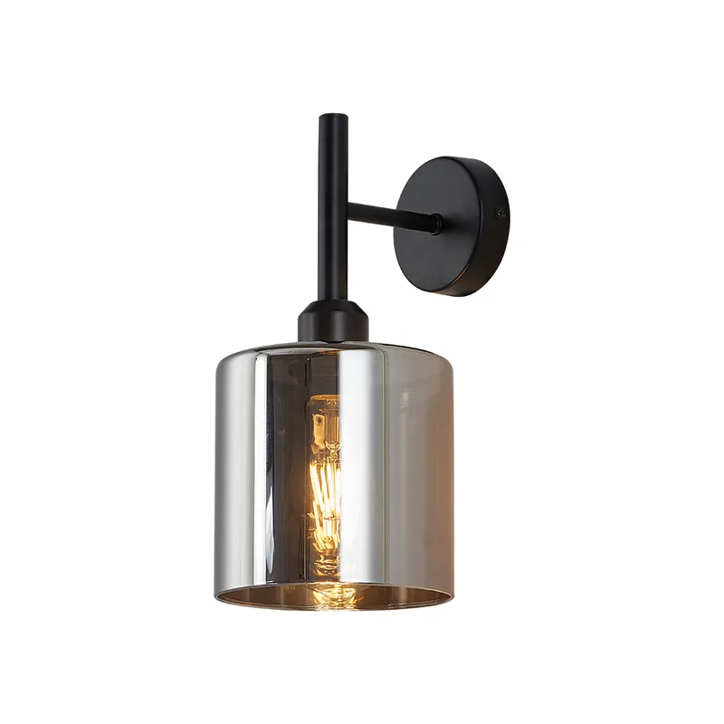 Economii suplimentare - Aplica perete S007W-3H-1xE27, fumuriu, E27 max 23W - Aplica led > Aplice de Interior