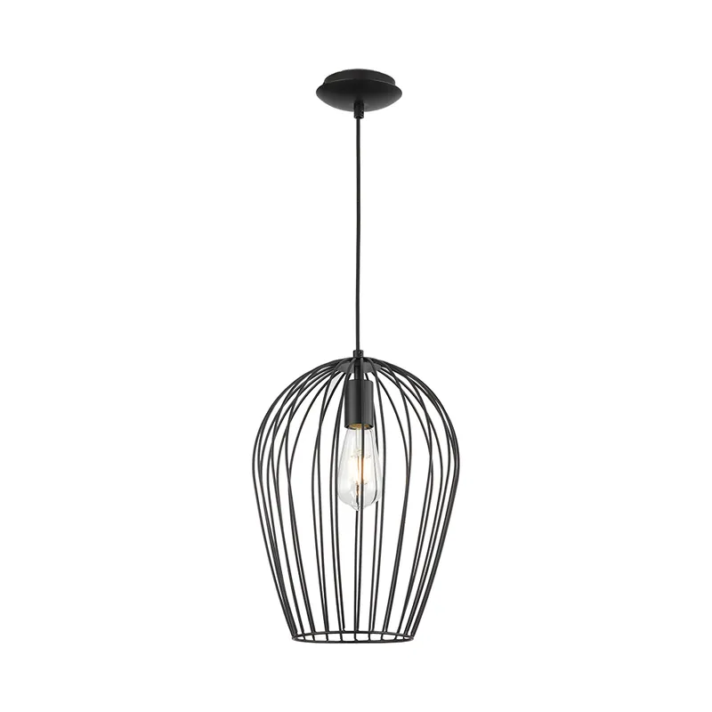Produs nou | Pendul suspendat grilaj negru W005R-1H-1xE27 max 23W - Lustre LED > Lustre bucatarie