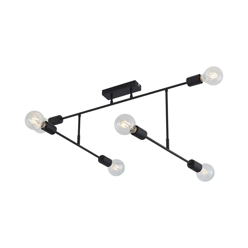Plasează comanda | Lustra aplicata cu 6 brate G004C-6H-6xE27, max 6x23W - Lustre LED > Lustre living