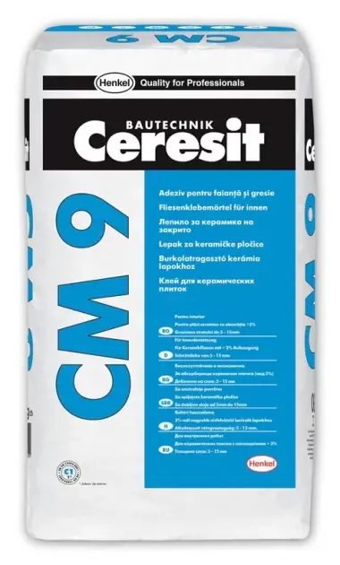 Adeziv CM 9 25kg Ceresit | Noutate în ofertă