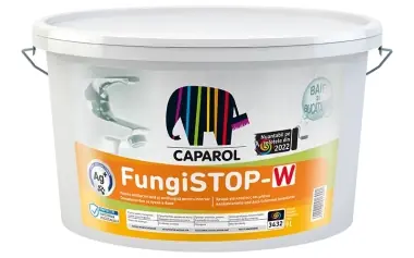 Vopsea Lavabila antimucegai Caparol Fungistop, alba, pentru interior, 9l | Disponibil acum