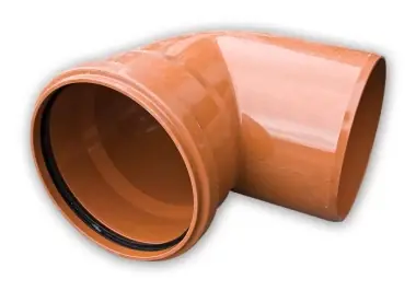 Produs premium - Cot canalizare PVC diametru 125mmx90gr, 10220052