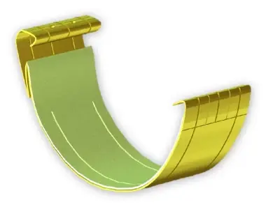 Bratara jgheab D=150mm RAL 3009 | Ultima șansă