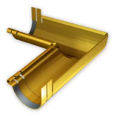 Profită acum | Coltar interior 90 D=150mm RAL 3009 Bel Profile