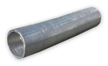 Tub flexibil aluminiu diametru 100 mm - Preț excelent