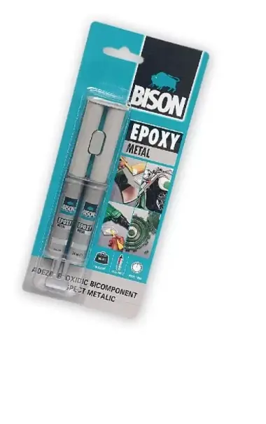 Adeziv Bison Epoxy Metal 2x12ml, BL400004 - Acum disponibil