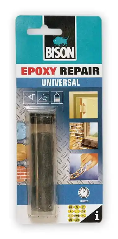 Adeziv Bison Epoxy reparatii 5 min 56 gr, 420009 | Calitate profesională