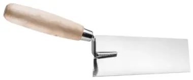 Mistrie inox maner lemn s26 18x12cm - Reducere mare