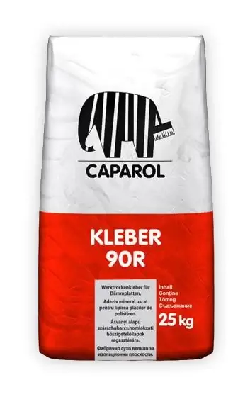 Adeziv mineral uscat polistiren expandat Caparol Kleber 90R, exterior, 25 kg | Calitate de top