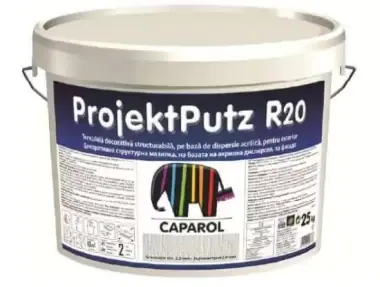 Promoție limitată - Tencuiala Projektputz K15 alb 25kg Caparol