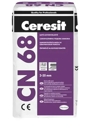 Sapa autonivelanta Ceresit CN68 25kg - Produs premium