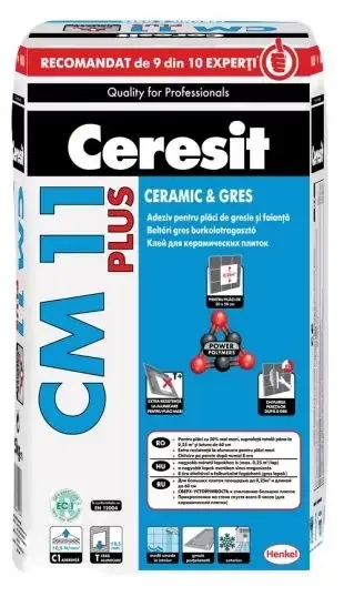 Adeziv CM 11 Plus 25kg Ceresit - Favoritul clienților