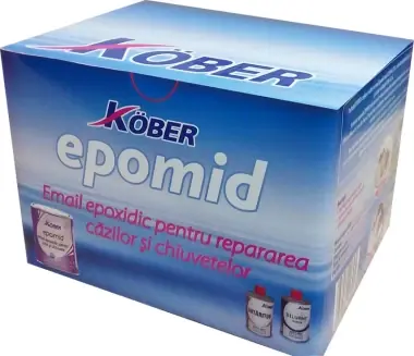 Calitate excelentă - Email bicomponent alb pentru obiecte sanitare 0.375l Kober
