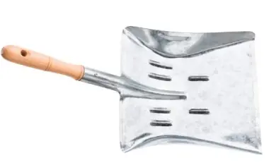 Faras metalic cu maner din lemn 22cm | Produs apreciat