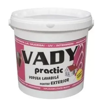 Vopsea lavabila exterior Vady Practic 8.5l - Livrare expres