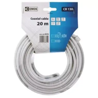 Cablu coaxial CB130 20m, S5376 - Produs recomandat