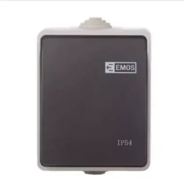 Intrerupator Emos simplu pt IP54, A1398 - Preț de fabrică