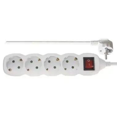 Prelungitor CP 4 prize 3m + intrerupator P1423 | Nu rata