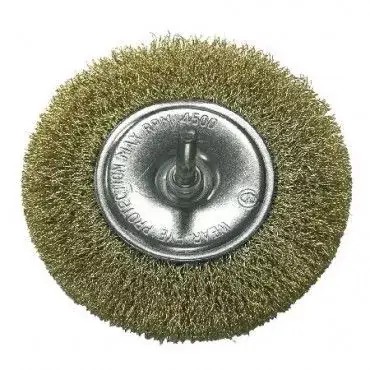 Perie sarma alama tip circular cu tija 100mm, 32830 - Selecție de top