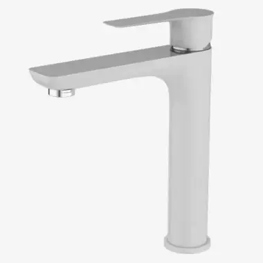 Baterie lavoar CasaBlanca Laveo finisaj alb crom lucios, BLV2H-A | Profită de ofertă