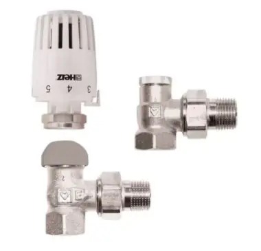 Set tur+retur+cap termostat Herz, 10820864 | Super preț