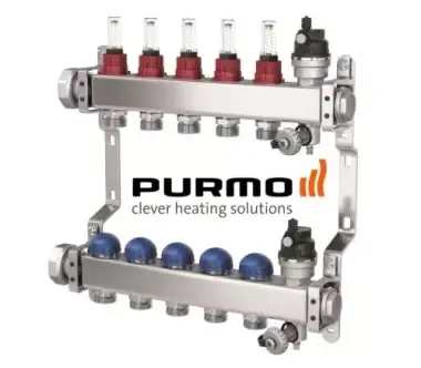 Distribuitor Purmo Premium 5 circuite | Calitate excelentă