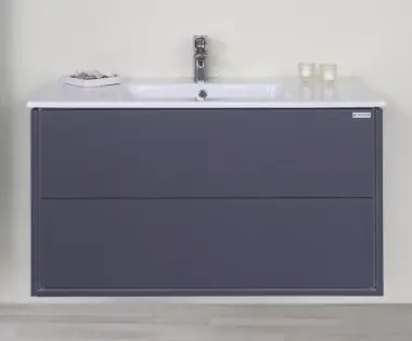 Masca lavoar Push Arthema 100cm, 2 sertare, antracit, 210PU-AN4 | Disponibil