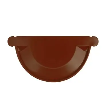 Capac jgheab pentru sistem pluvial, D=150mm, RAL 8017 - Reduceri