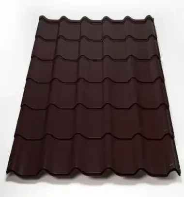 Tigla Classic metalica 0.4mm 1.2x1.85cm, RAL8017 Bel Profile | Comandă rapid