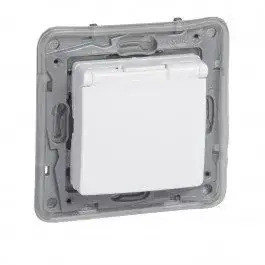 Priza simpla CP IP44 ALB L397853 - Reducere suplimentară