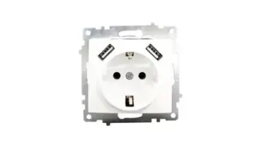 Promoție - Priza cu 2 prize USB Schelden 9206-78p