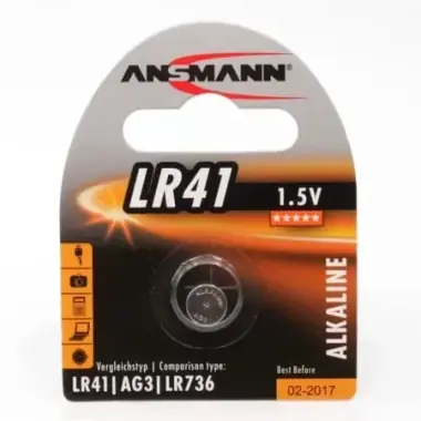 Produs apreciat | Baterii Ansmann alcaline LR 41 (AG3) 5015332