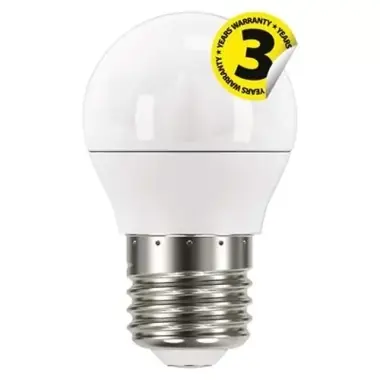 Produs vedetă - Bec LED mini glob 6W/E27/lm calda, ZQ1120