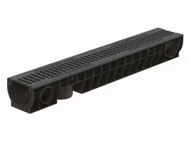 Set rigola PP BASE LN100 + gratar fonta C250 1000x156x120mm - Reduceri