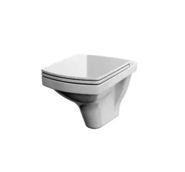 Cumpără în siguranță - Set WC suspendat Cersanit Easy, clean on, fara rama, capac soft close, K701-144