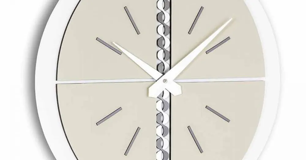 Ceas de perete rotund Made in Italy Design modern - Elisio | Calitate superioară