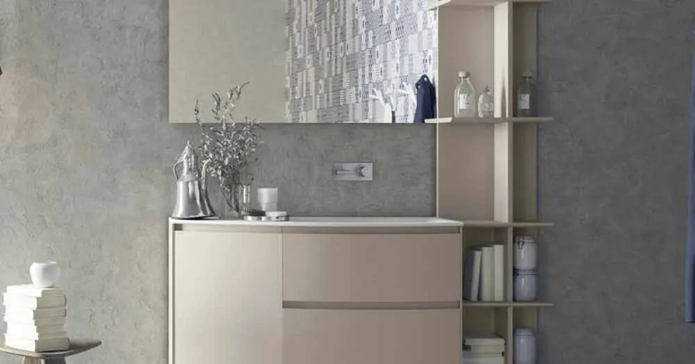 Expediere rapidă | Compoziția mobilierului pentru baie cu design modern - Callisi13