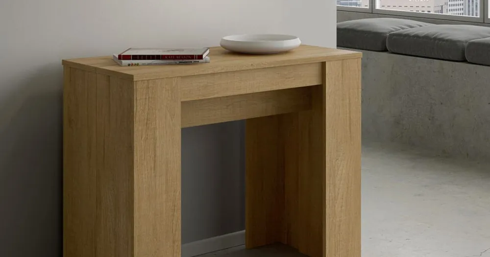 Consola extensibila pana la 308 cm cu suport central Made in Italy - Oracle | Nu rata