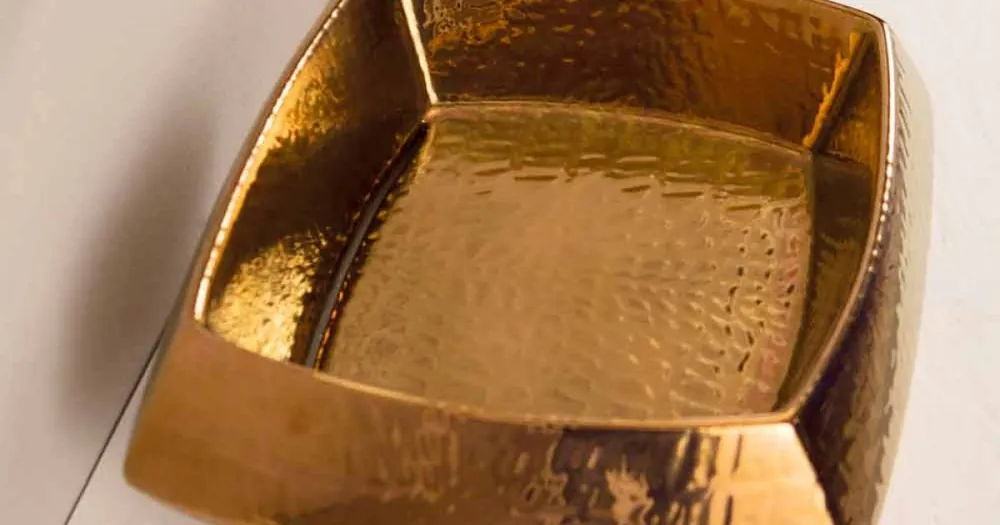 Design chiuvetă din ceramică de bronz din Italia Simon - Preț special online