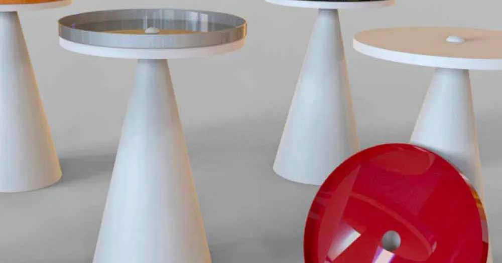 Design modern de masă de cafea Spot Made in Italy | Nu rata