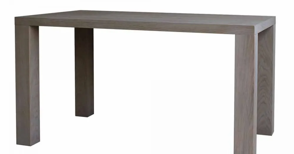 Ultima lansare - Design modern de masă din stejar solid, L160xP90cm, Loran