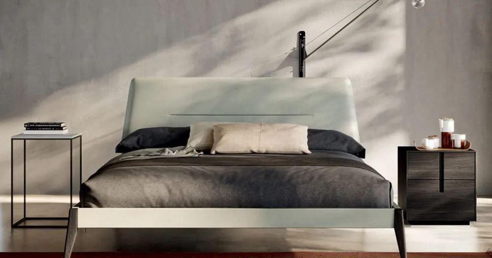 Cumpărături sigure - Dormitor dublu cu 6 elemente Stil modern Made in Italy - Octavia