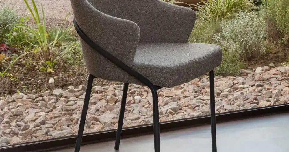 Fotoliu și sezut din metal din material reciclat Made in Italy - Sage | Preț redus