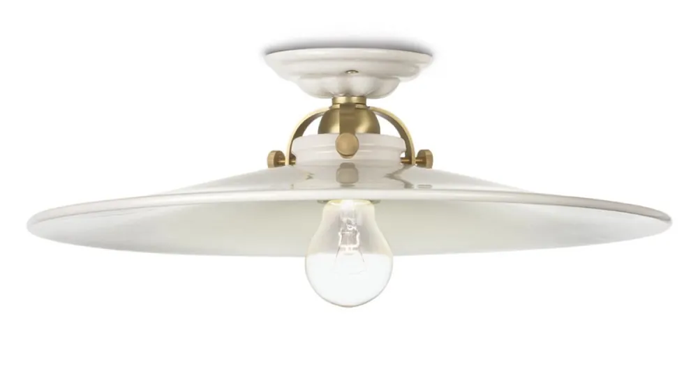 plafon lampă ceramice plafon rustic Ferroluce | Disponibil